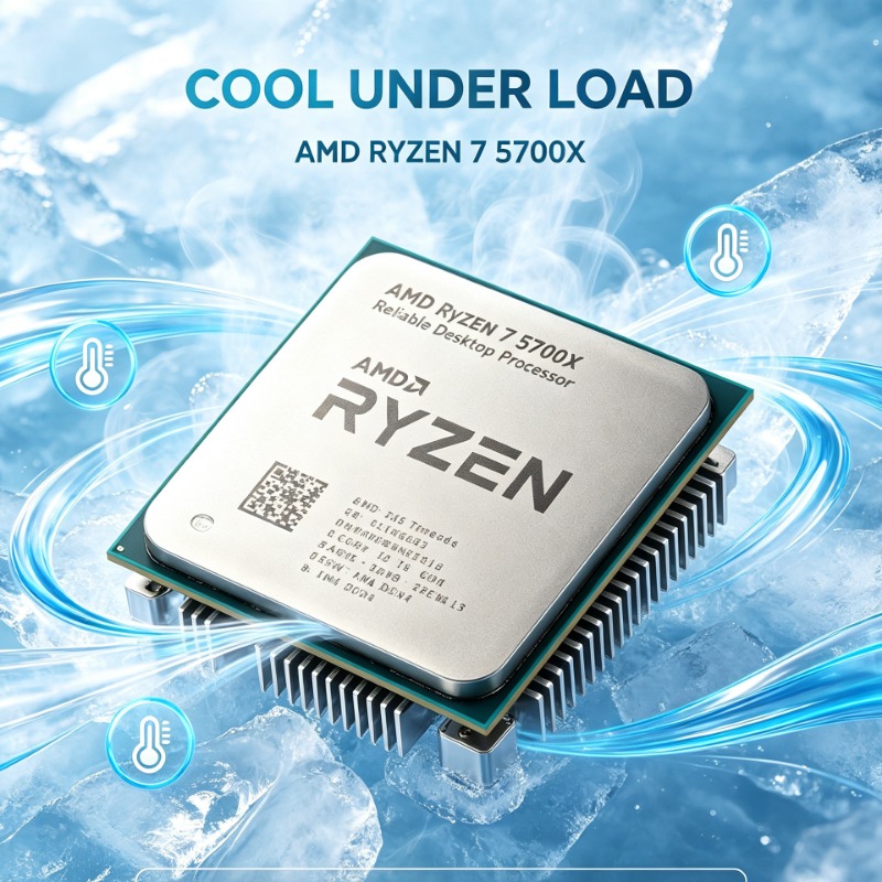 Amd Cpu Ryzen 7 - ซีพียูทดแทนระบบ AM4 AMD Ryzen 7 5700X