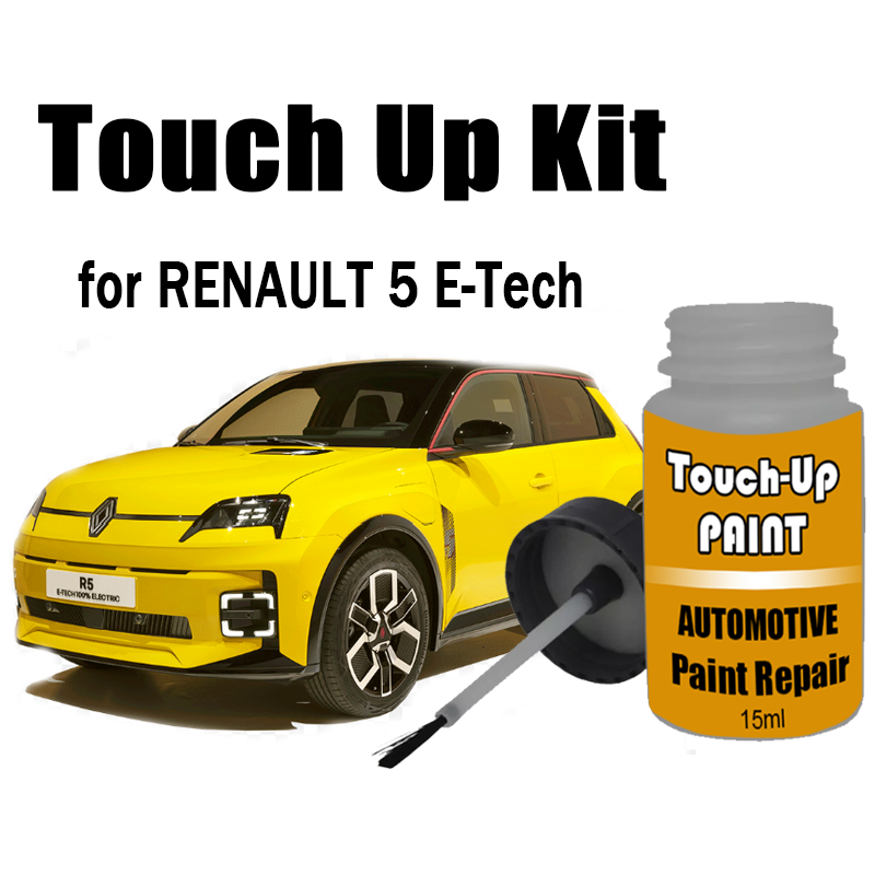 Tech Accessories For Car - ชุดสีทาซ่อมรถยนต์ (พร้อมแปรง) สำหรับ RENAULT 5 E-Tech