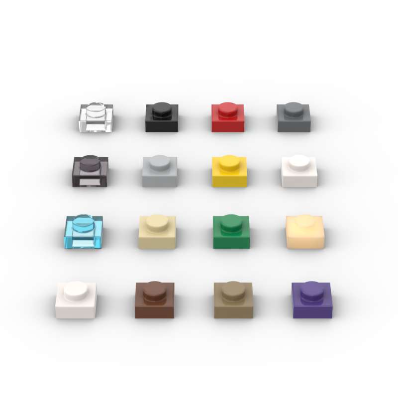 Tech Accessories For Kids - MOC 10PCS 3024 1x1 แผ่น Building