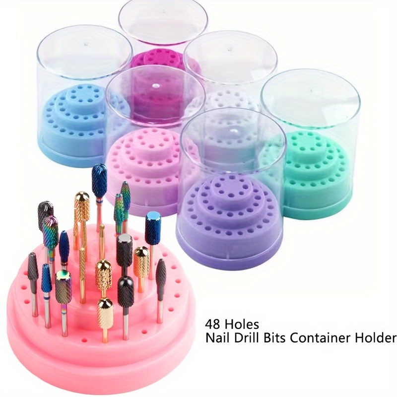 Tech Accessories Box - ที่ใส่หัวเจียรเล็บ 1 ชิ้น รุ่น XC Grit
