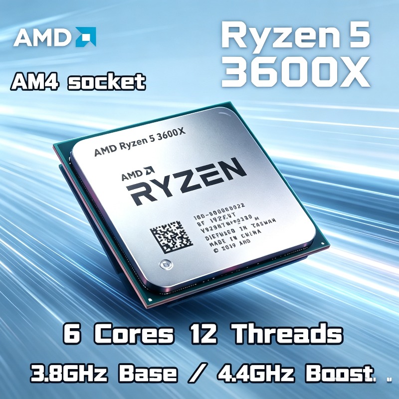 Amd Cpu Ryzen 5 - ซีพียู โปรเซสเซอร์ 7NM 95W L3=32M 100-000000022