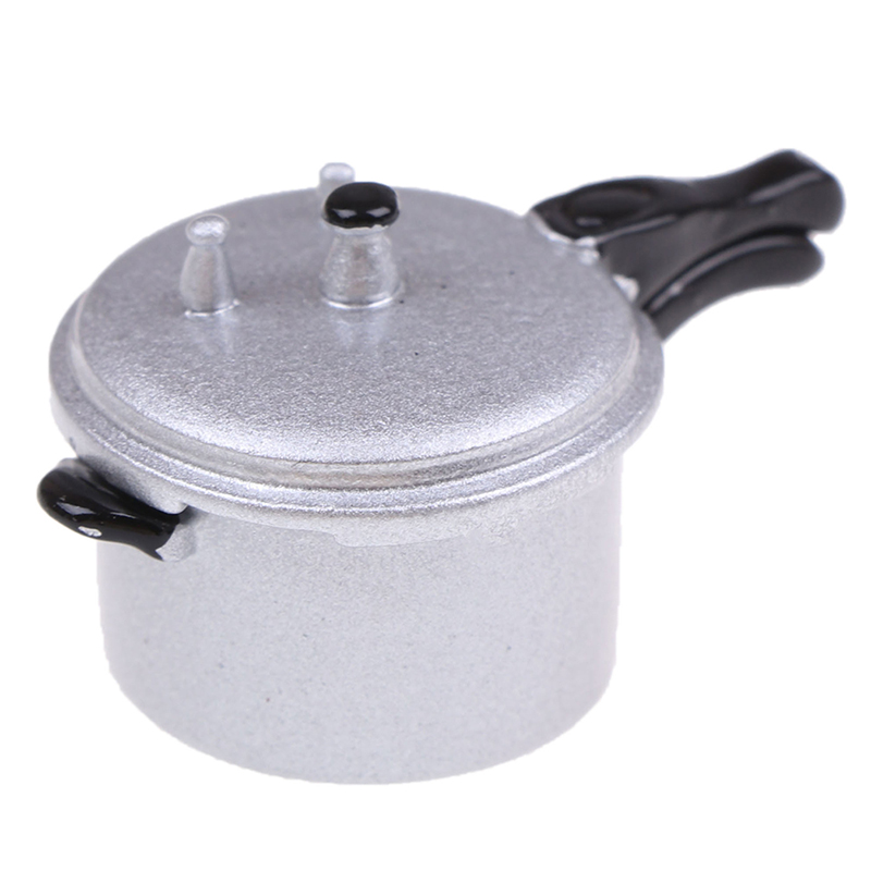 Hi Tech Kitchen Accessories - ใหม่【อุปกรณ์ทำอาหารขนาดเล็กสำหรับบ้านตุ๊กตา 1:12 หม้ออัดแรงดัน อุปกรณ์ครัว】