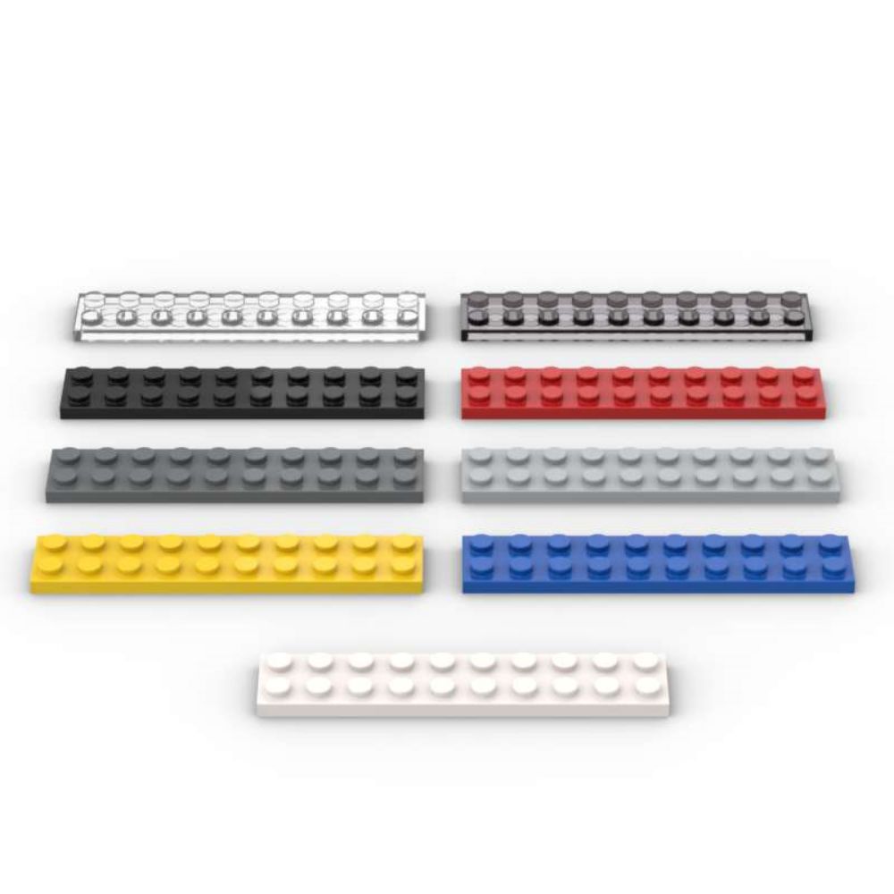 Tech Accessories For Kids - Moc ชุดบล็อกตัวต่อแผ่นยาง3832 2X10 10 10 10ชิ้นบอร์ดไฮเทคแผงไฟอิฐของเล่นอนุภาคสำหรับเด็กวันเกิดของขวัญเด็ก