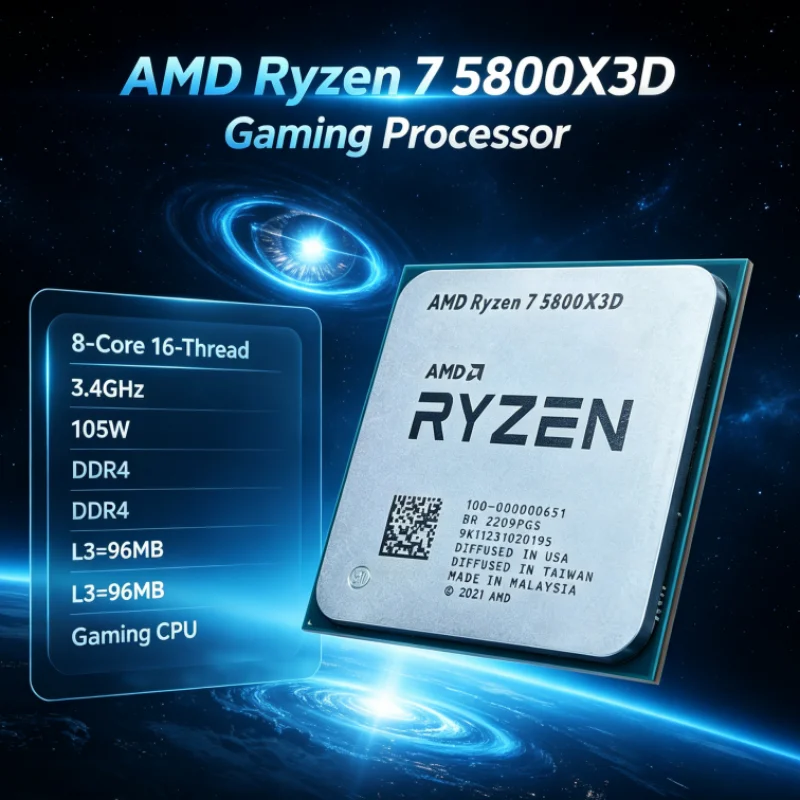 Amd Cpu Ryzen 7 - AMD R7 5800X3D 96 MB 7nm