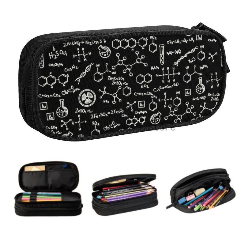 กล่องดินสอลายเคมีวิทยาศาสตร์สำ - Tech Girl Accessories บทวิจารณ์และราคา