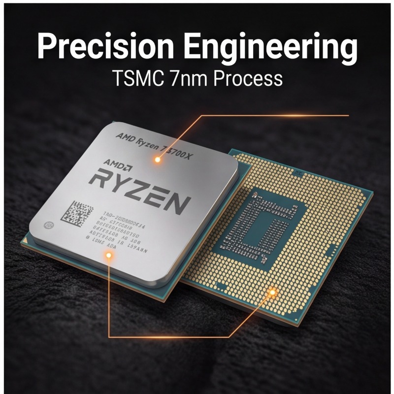 ซีพียูทดแทนระบบ AM4 AMD Ryzen  - Amd Cpu Ryzen 7 บทวิจารณ์และราคา