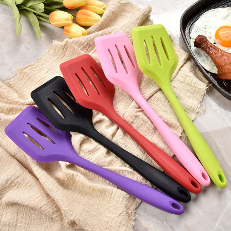 ตะหลิวทอดทำจากซิลิโคนอุปกรณ์ใน - Hi Tech Kitchen Accessories บทวิจารณ์และราคา