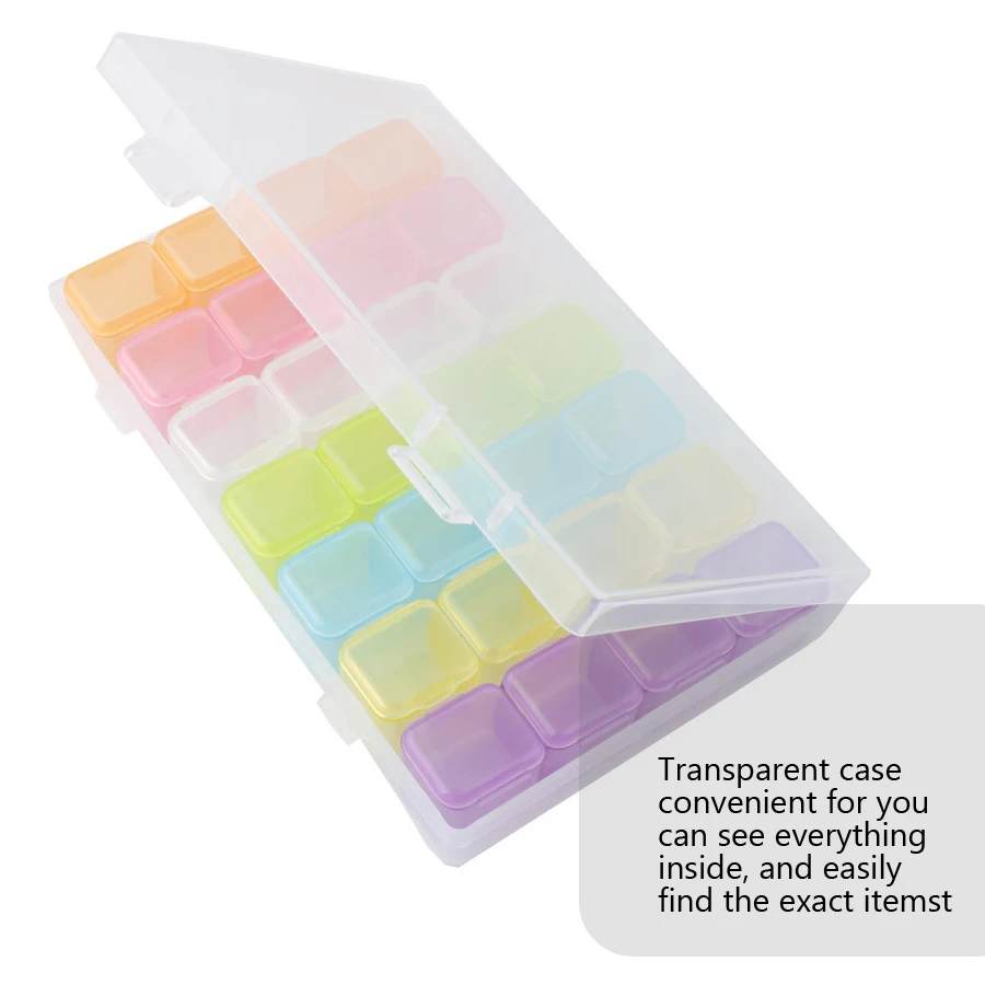 กล่องจัดเก็บอุปกรณ์ทำเล็บ 28 ช - Tech Accessories Box บทวิจารณ์และราคา