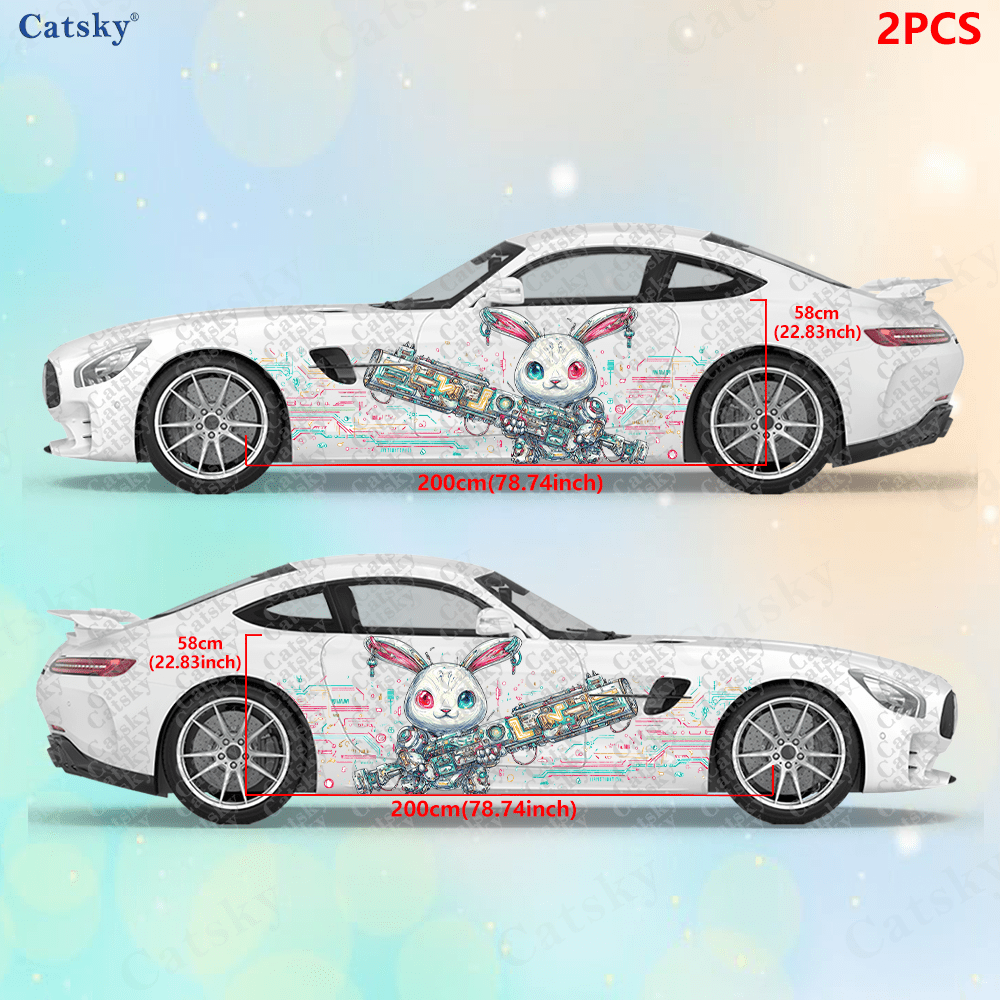 2 ชิ้น Cyberpunk Line Tech Bun - Tech Accessories For Car บทวิจารณ์และราคา