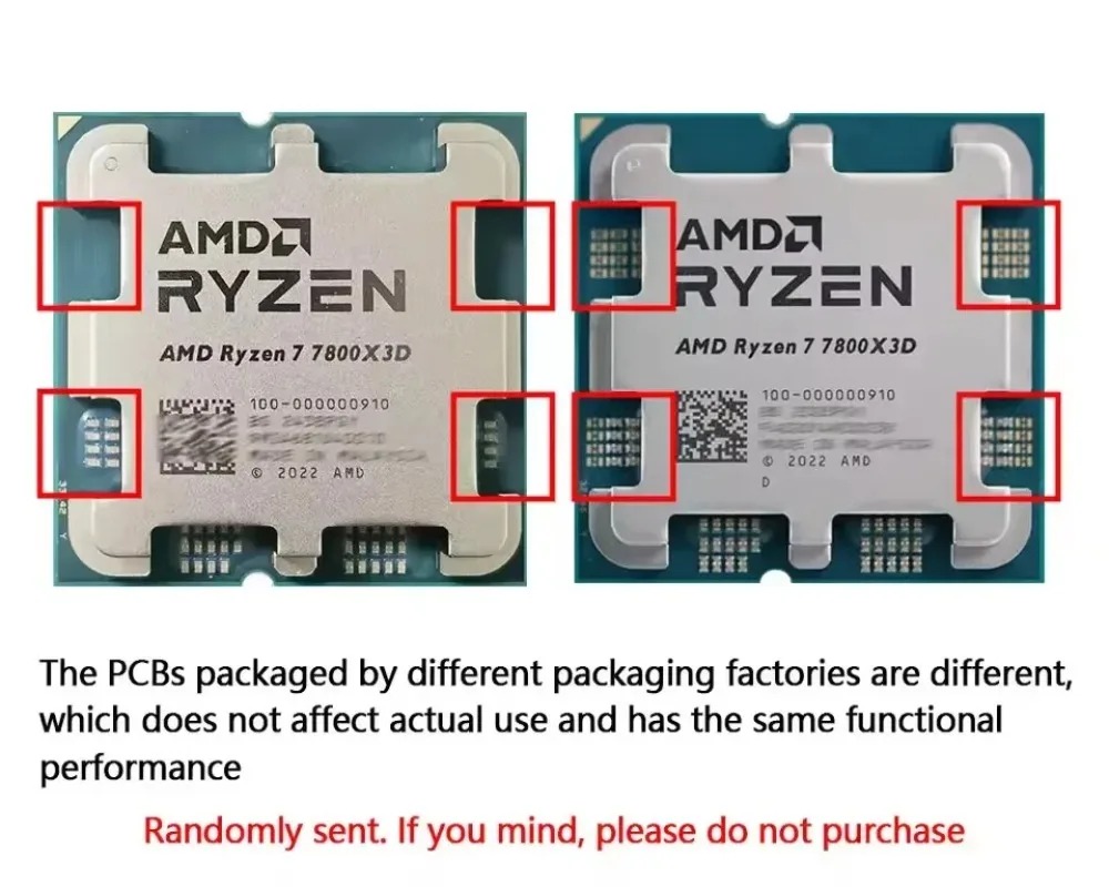 ซีพียู AMD R7 7800X3D 8-คอร์ 1 - Amd Cpu Ryzen 7 บทวิจารณ์และราคา