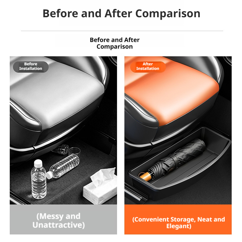 SEAMETAL กล่องเก็บของใต้เบาะรถ - Tech Accessories For Car บทวิจารณ์และราคา