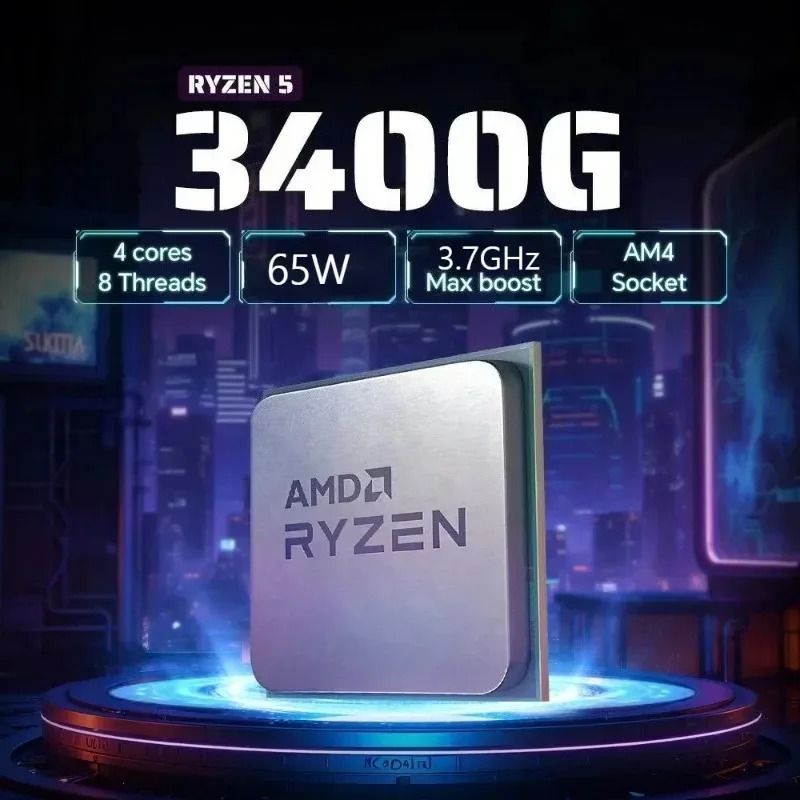 AMD Ryzen 5 3400G 4 คอร์ 8 เธร - Amd Cpu Ryzen 5 บทวิจารณ์และราคา