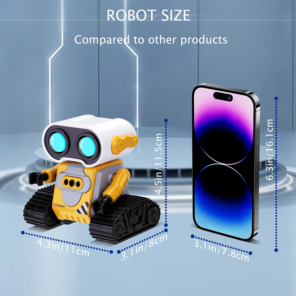 หุ่นยนต์บังคับวิทยุพร้อมไฟ LED - Tech Accessories For Kids บทวิจารณ์และราคา