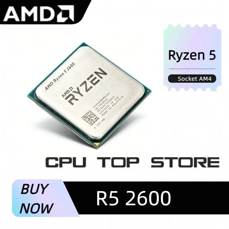 AMD Ryzen 5 2600 ชิปซีพียูเดสก - Amd Cpu Ryzen 5 บทวิจารณ์และราคา