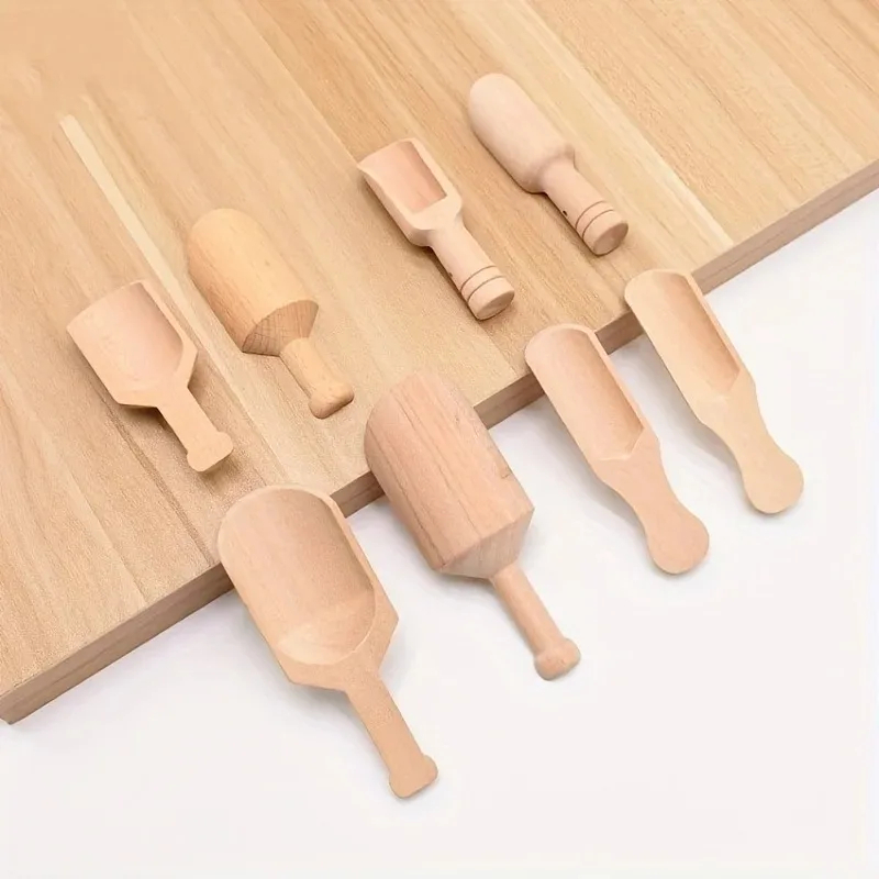 ช้อนไม้ขนาดเล็กสำหรับตักเกลืออ - Hi Tech Kitchen Accessories บทวิจารณ์และราคา