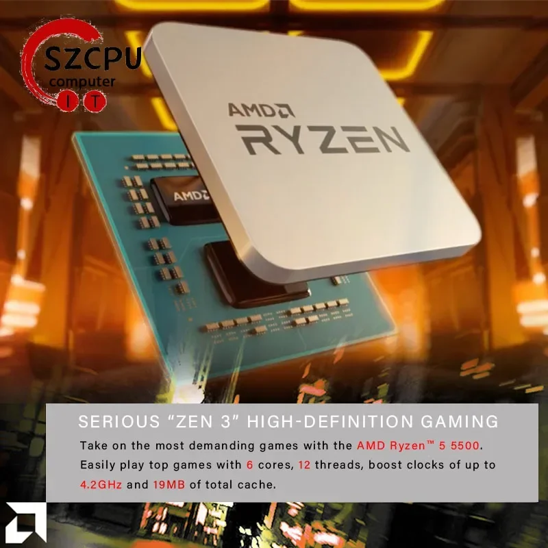 AMD Ryzen 5 5500 ราคาประหยัด ร - Amd Cpu Ryzen 5 บทวิจารณ์และราคา