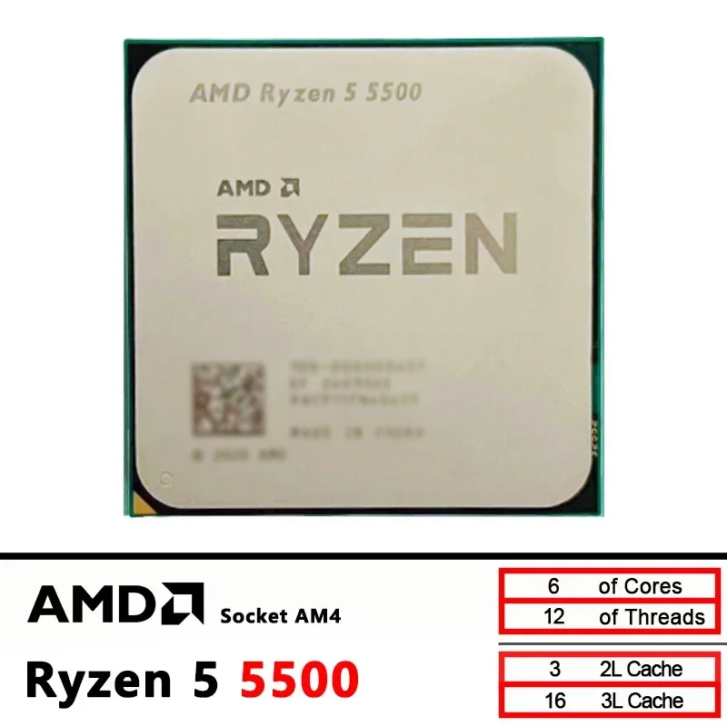 AMD Ryzen 5 5500 ราคาประหยัด ร - Amd Cpu Ryzen 5 บทวิจารณ์และราคา
