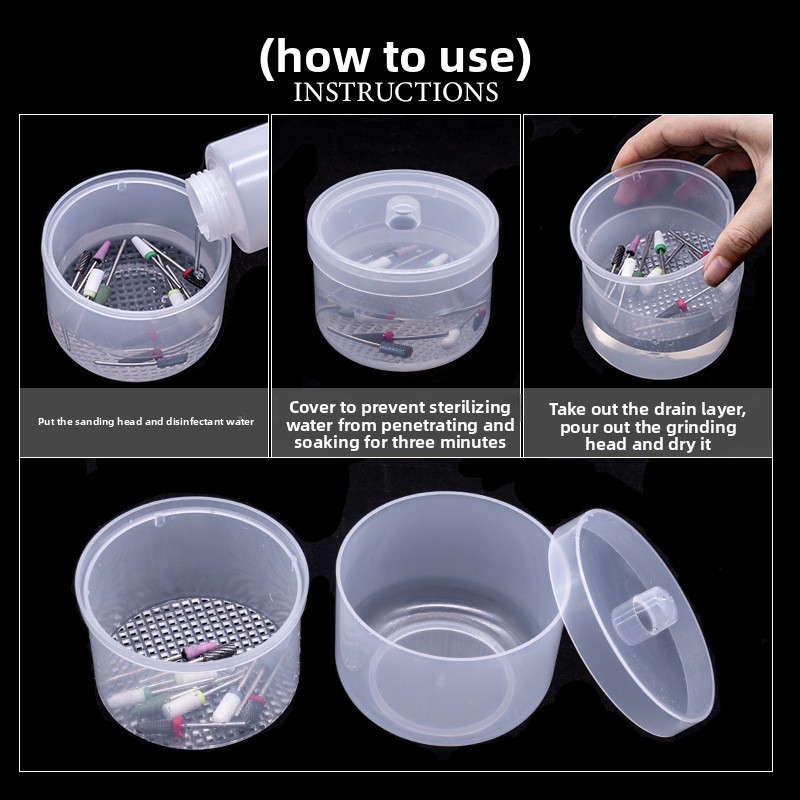 เจาะเล็บ Bits หัวเจียรฆ่าเชื้อ - Tech Accessories Box บทวิจารณ์และราคา