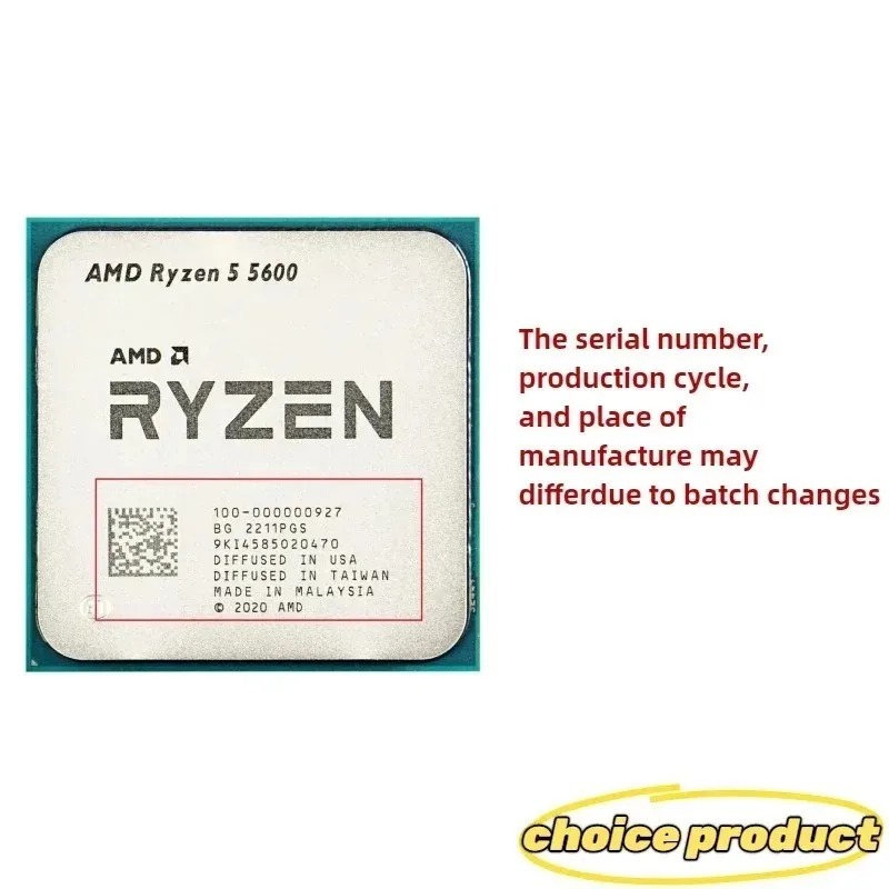 AMD Ryzen 5 5600 ซีพียูโปรเซสเ - Amd Cpu Ryzen 5 บทวิจารณ์และราคา