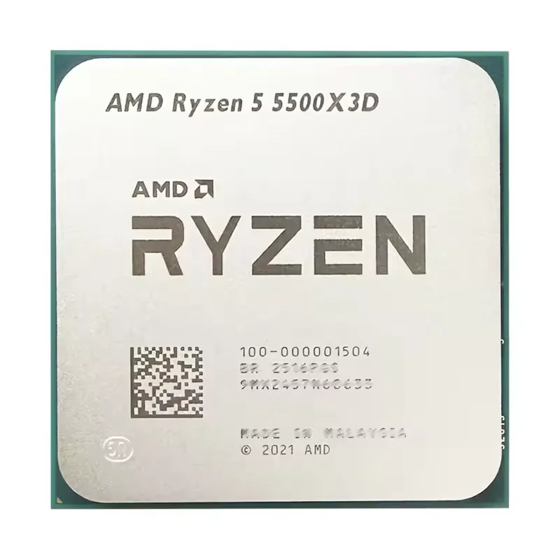 AMD Ryzen 5 5500X3D R5 5500X3D - Amd Cpu Ryzen 5 บทวิจารณ์และราคา
