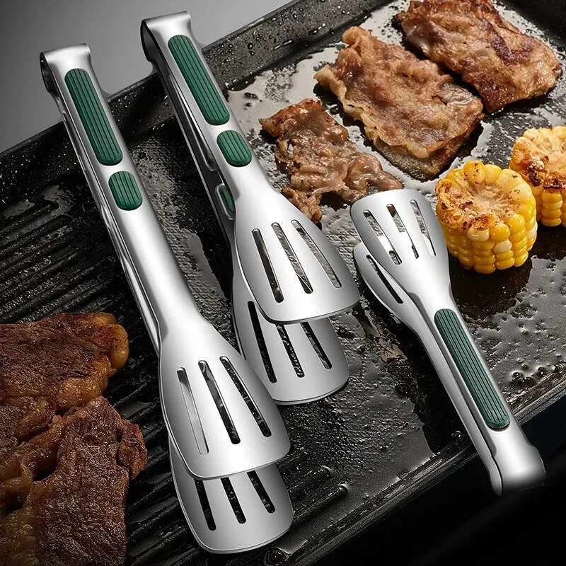 1 PC สแตนเลสสตีลแหนบอาหารเนื้อ - Hi Tech Kitchen Accessories บทวิจารณ์และราคา