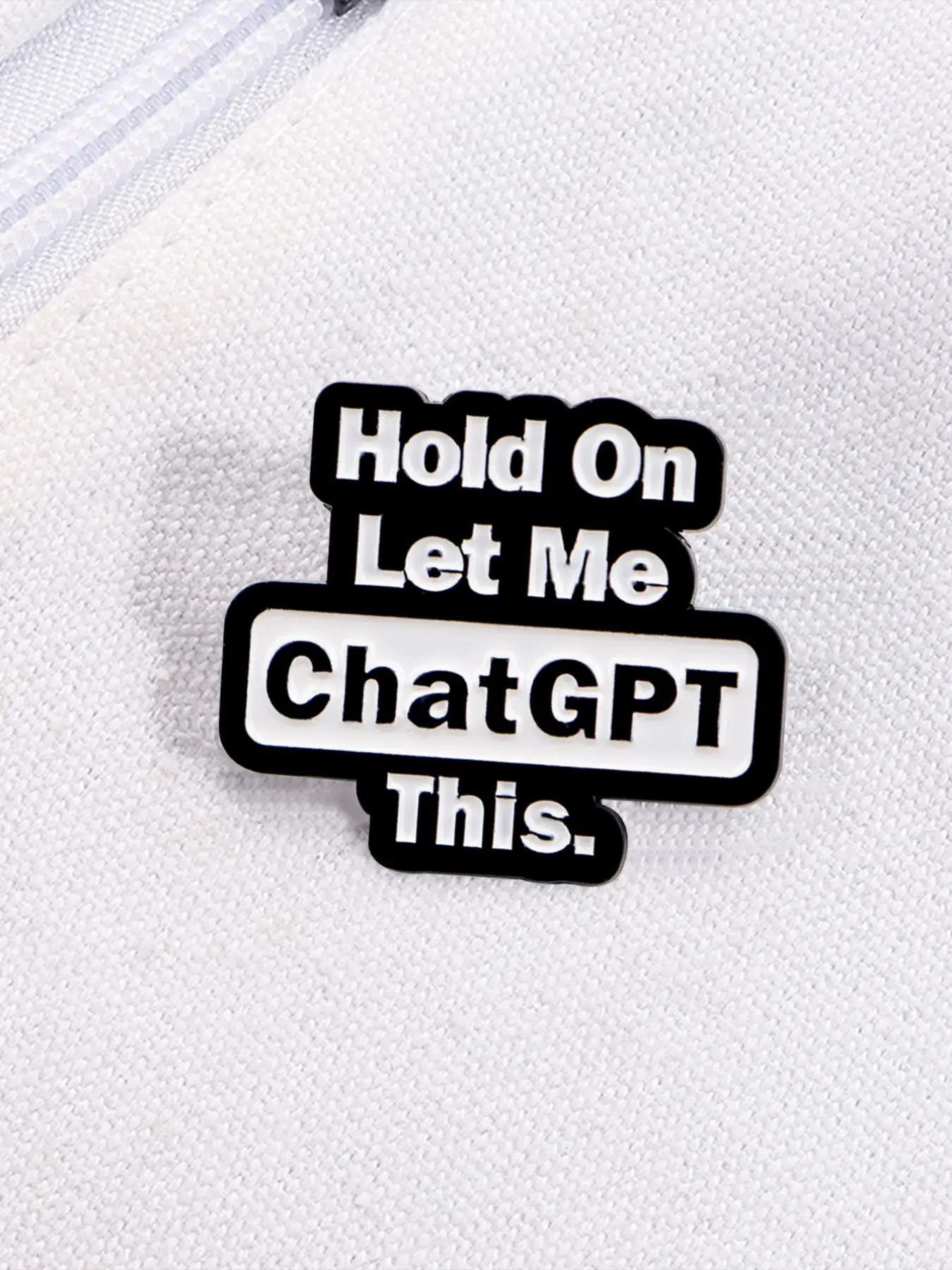 เข็มกลัดโลโก้เคลือบเงา Chatgpt - Tech Accessories Logo Design บทวิจารณ์และราคา