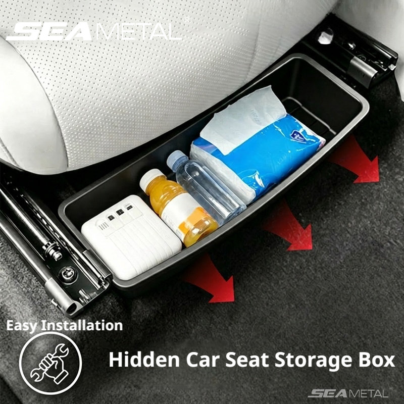 SEAMETAL กล่องเก็บของใต้เบาะรถ - Tech Accessories For Car บทวิจารณ์และราคา