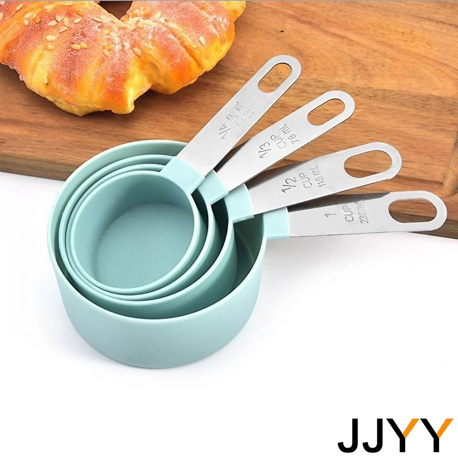 ชุดช้อนตวง4ชิ้นสำหรับอบเค้กขนม - Hi Tech Kitchen Accessories บทวิจารณ์และราคา