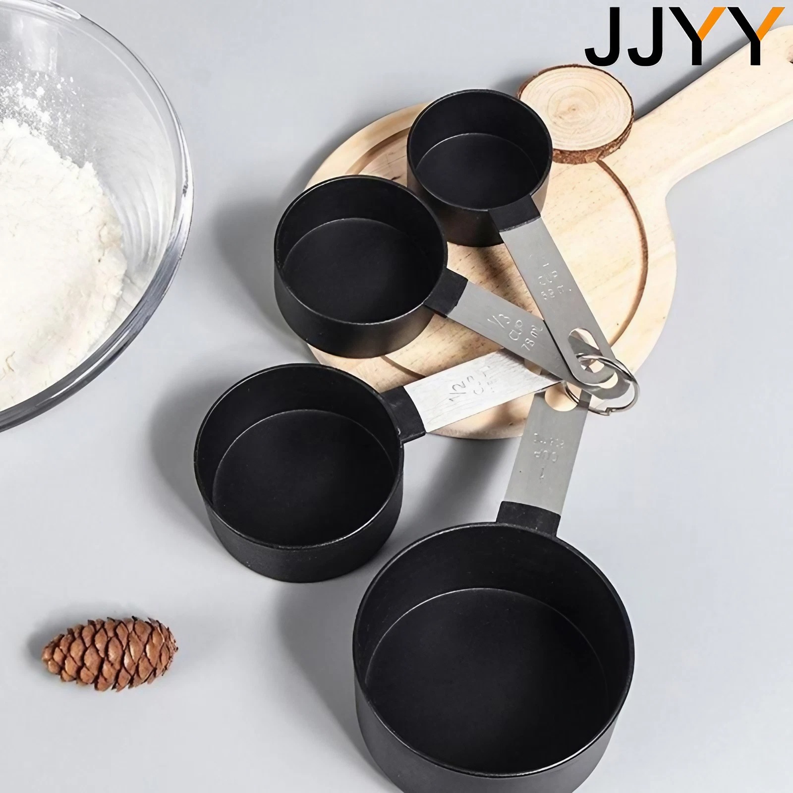 ชุดช้อนตวง4ชิ้นสำหรับอบเค้กขนม - Hi Tech Kitchen Accessories บทวิจารณ์และราคา
