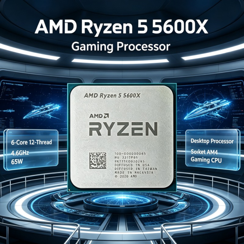 AMD R7... Ryzen 5 5600X ซีพียู - Amd Cpu Ryzen 5 บทวิจารณ์และราคา