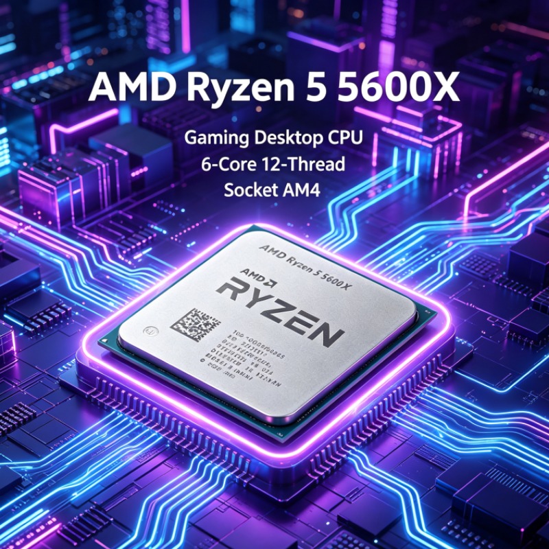 AMD R7... Ryzen 5 5600X ซีพียู - Amd Cpu Ryzen 5 บทวิจารณ์และราคา