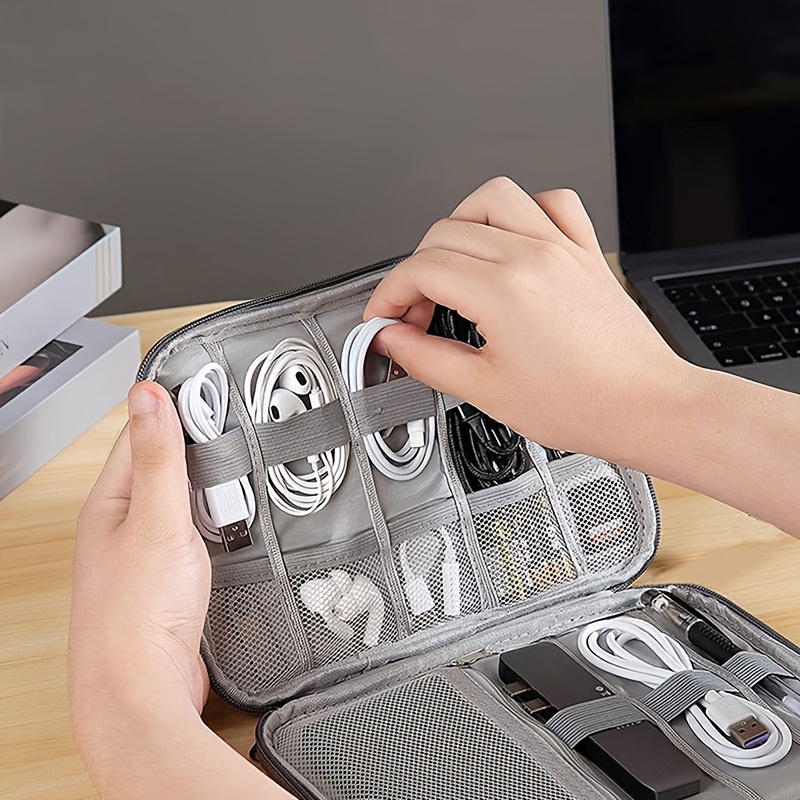 กระเป๋าจัดระเบียบสายเคเบิลสำหร - Tech Accessories For Travel บทวิจารณ์และราคา
