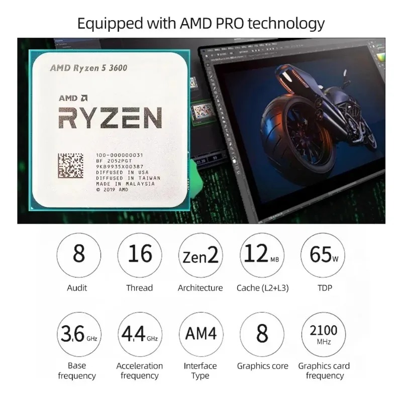 ถาด AM4 ใหม่เอี่ยม 100% ของแท้ - Amd Cpu Ryzen 5 บทวิจารณ์และราคา