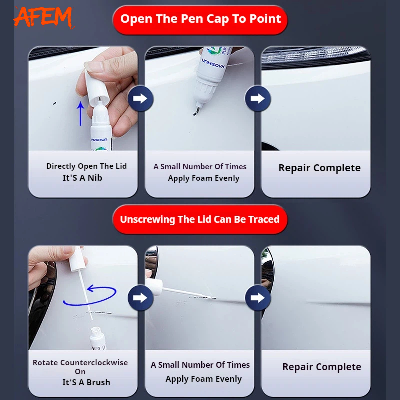 1 ปากกาทาสีรถยนต์ ปากกาซ่อมแซม - Tech Accessories For Car บทวิจารณ์และราคา