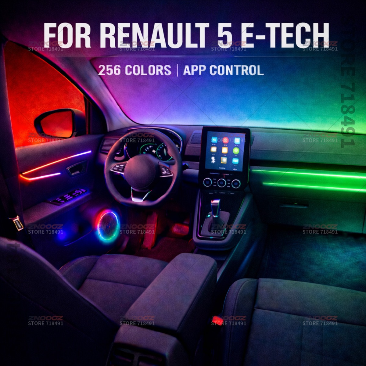 ไฟตกแต่งภายในรถยนต์ RGB 22in1  - Tech Lighting Accessories บทวิจารณ์และราคา