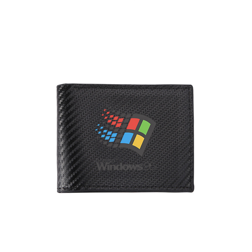 กระเป๋าสตางค์ผู้ชายลายโลโก้ Wi - Tech Accessories Logo Design บทวิจารณ์และราคา