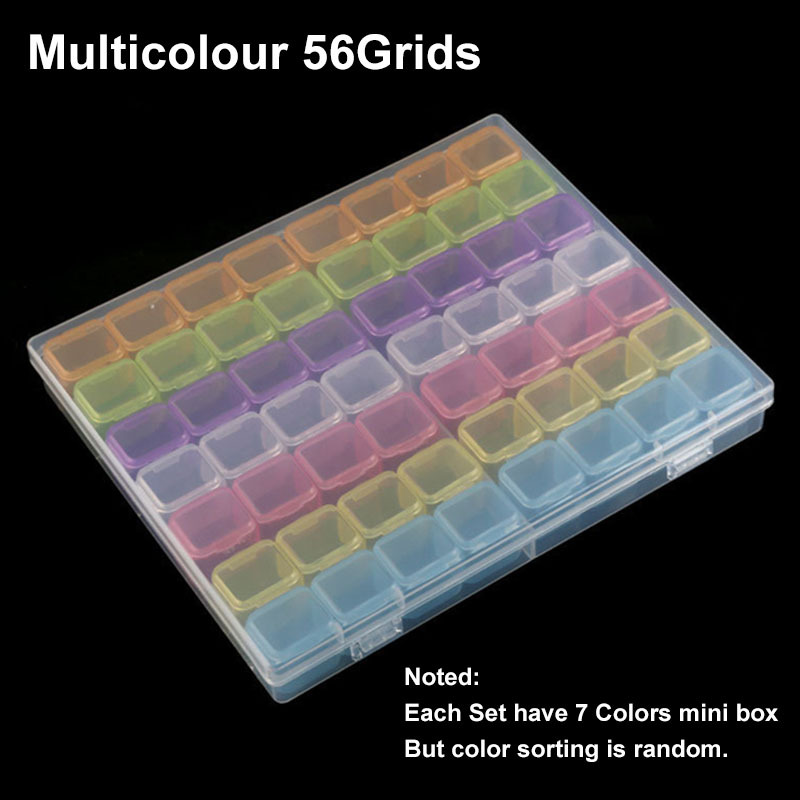 กล่องเก็บลูกปัดพลาสติกแบบกริด  - Tech Accessories Box บทวิจารณ์และราคา