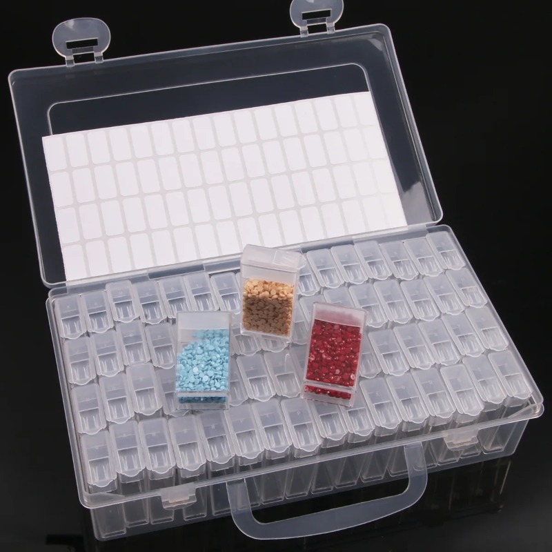 กล่องเก็บของใส DIY สำหรับลูกปั - Tech Accessories Box บทวิจารณ์และราคา