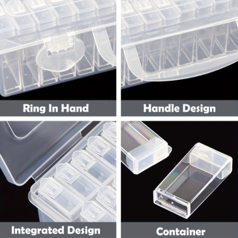 กล่องเก็บของใส DIY สำหรับลูกปั - Tech Accessories Box บทวิจารณ์และราคา