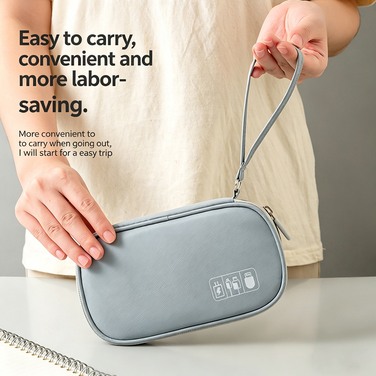 กระเป๋าจัดเก็บสายเคเบิลแบบพกพา - Tech Accessories Box บทวิจารณ์และราคา