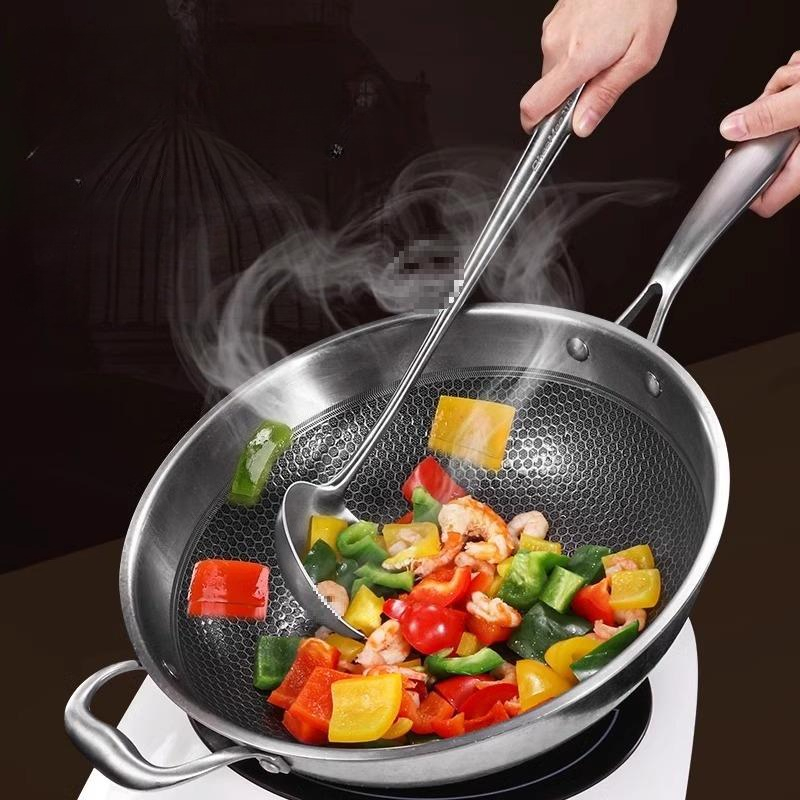 ตะหลิวสแตนเลสสำหรับทำอาหาร อุป - Hi Tech Kitchen Accessories บทวิจารณ์และราคา