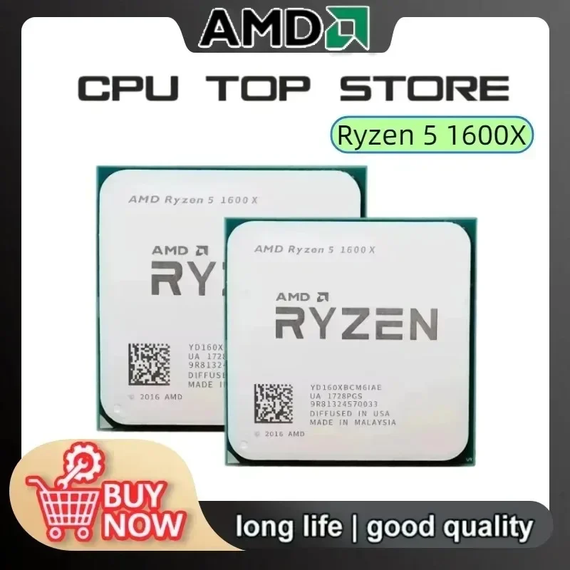 AMD Ryzen 5 1600X ของแท้และใหม - Amd Cpu Ryzen 5 บทวิจารณ์และราคา